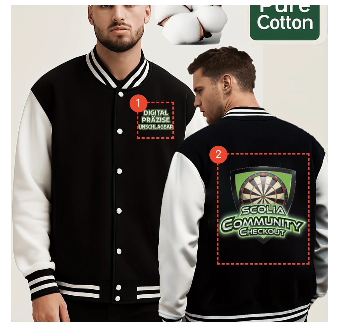 College Jacke im Community Look